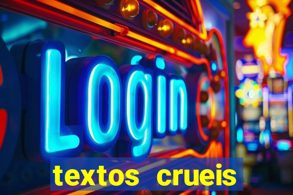 textos crueis demais para serem lidos rapidamente pdf